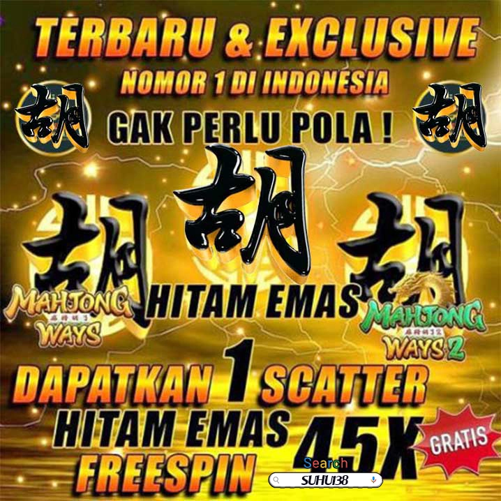 Scatter Hitam: Link Slot Gacor 138, Game Slot Mahjong ways dengan Minimal Bet 200 Perak, Sangat Gampang Maxwin 2024!